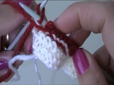 Neuen Faden einstricken