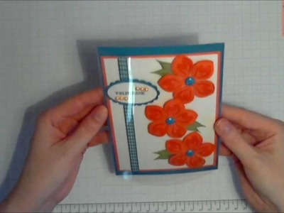 Acetate Card - Build A Blossom