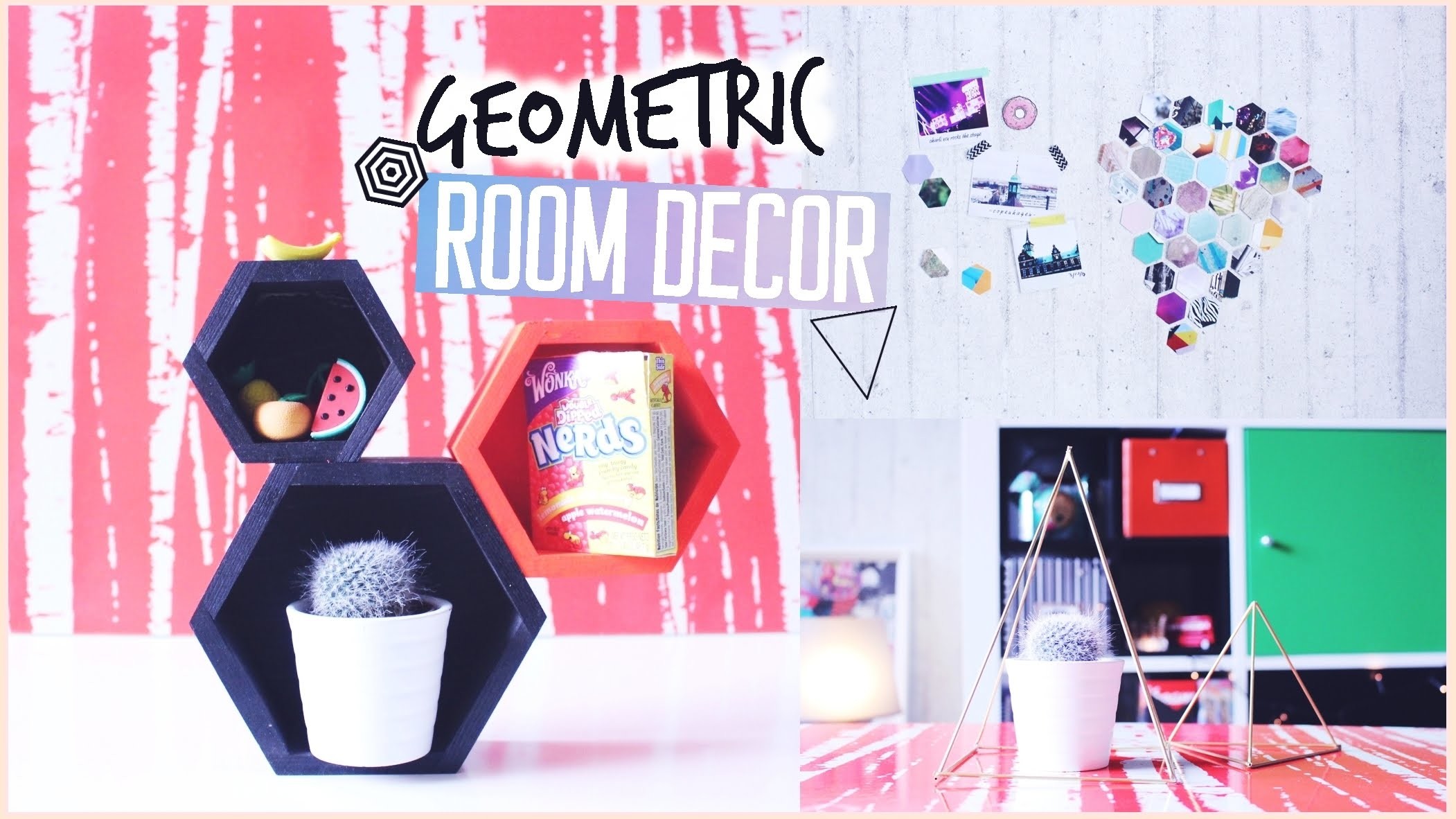 GEOMETRIC Room Decor Ideen! ♢ Einfach & günstig!