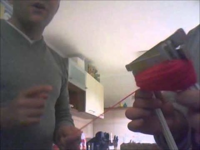 Herstellen eines roten Bommels