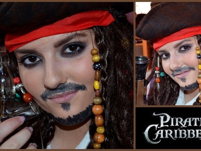 Karneval Lookbook 1# Captian Jack Sparrow Tutorial (MakeUp + DIY Kostüm))