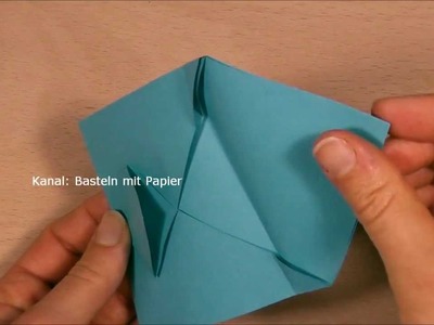 Briefumschlag falten z.B. zum Gutscheine zu verpacken - Origami Brief