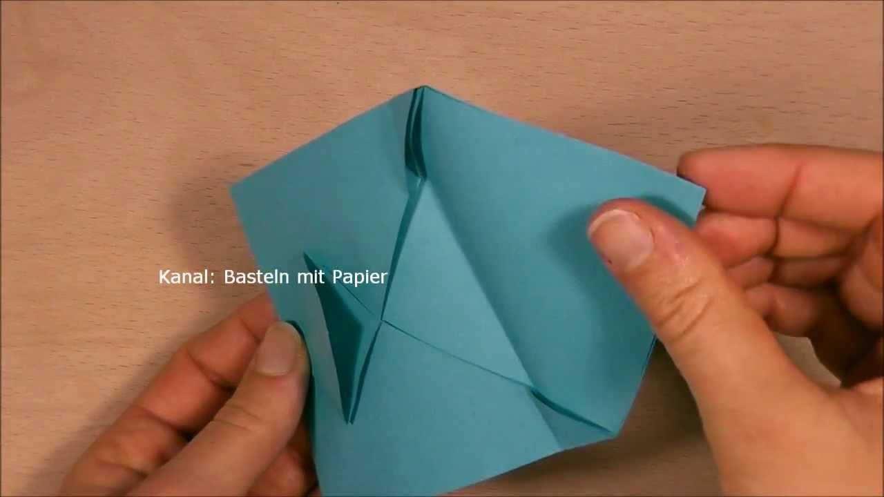 Briefumschlag falten z.B. zum Gutscheine zu verpacken - Origami Brief