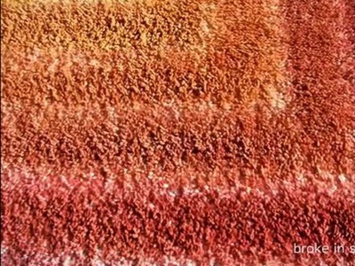 DIY Tutorial 70er Jahre Teppich färben