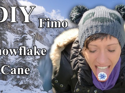 FIMO (Cane) Schneeflocke: Polymer Snowflake - Tutorial [HD.DE] (EN-Sub)