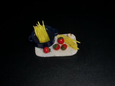 FIMO Spaghetti: Polymer Minifood - Tutorial [HD.deutsch] (EN-Sub)