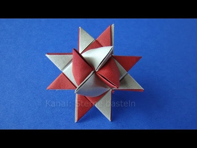 Fröbelstern - Origami Stern basteln
