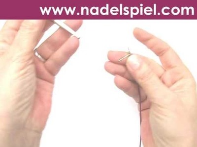 KnitPro Nadeln (KnitPicks) * Nadel mit dem Drahtschlüssel befestigen