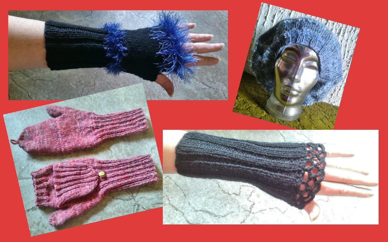 Mützen, Pulswärmer, Armstulpen & Handschuhe