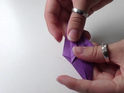 Origami: wie man ein Kranich aus Papier falten kann - Kranich mit Papier falten