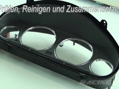 Tachoringe für 3er BMW E36 nachrüsten - DIY Video von RACING24