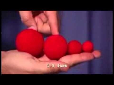 1inch Crochet Balls Red by Uday   Trick