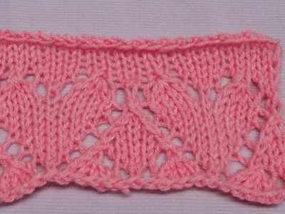 Ajour Herzen - Lace Hearts - Strickmuster - Knitting Pattern