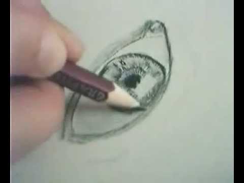 Auge Zeichnen 01 - Eye drawing tutorial part1