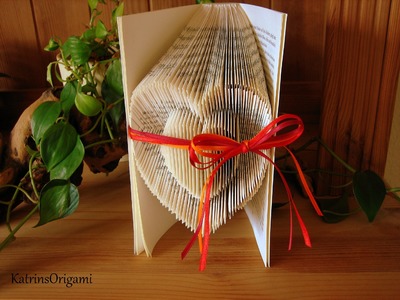 Book folding Art - Origami Sculpture