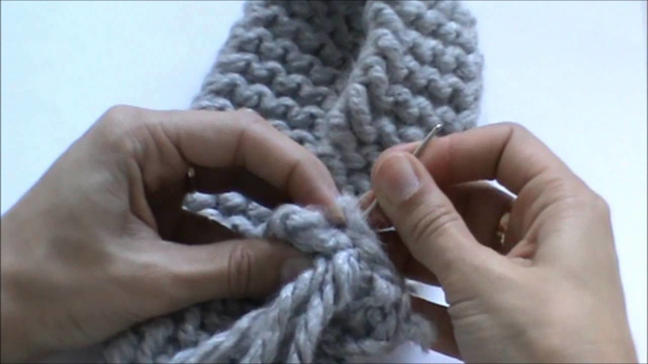 Crealoo Big Knit Videotutorial Costura 2   Zusammennaehen 2