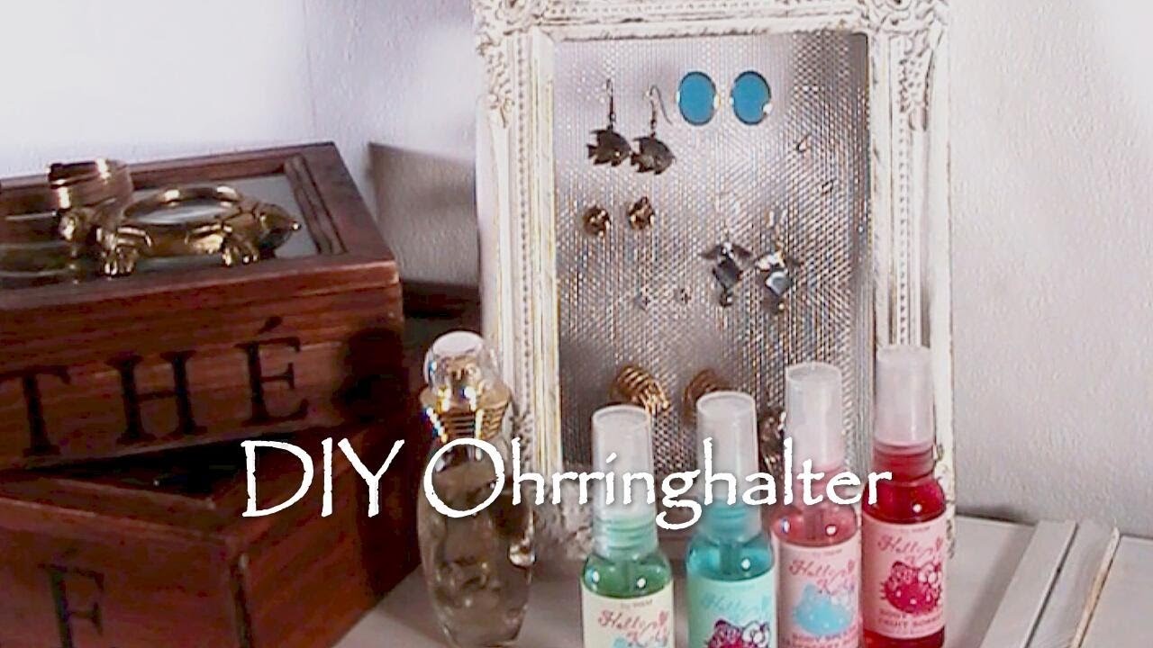 DIY Ohrringhalter [Tutorial]