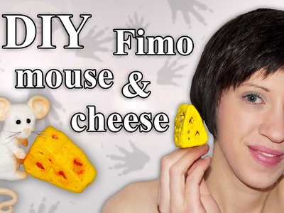 FIMO Maus: Polymer Clay Mouse (Cheese) - Tutorial [HD.DE] (EN-Sub)