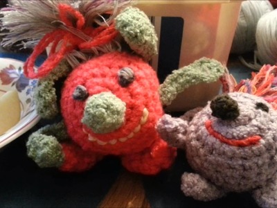How to - crochet funny dwarfs - single crochet stitch