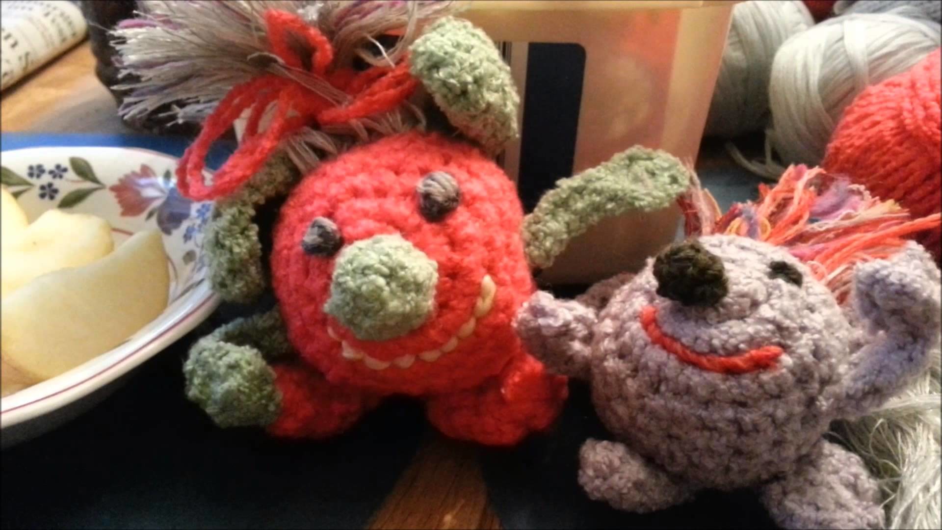 How to - crochet funny dwarfs - single crochet stitch