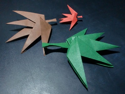 Origami Ahornblatt: falling leaves - Faltanleitung [HD.deutsch]