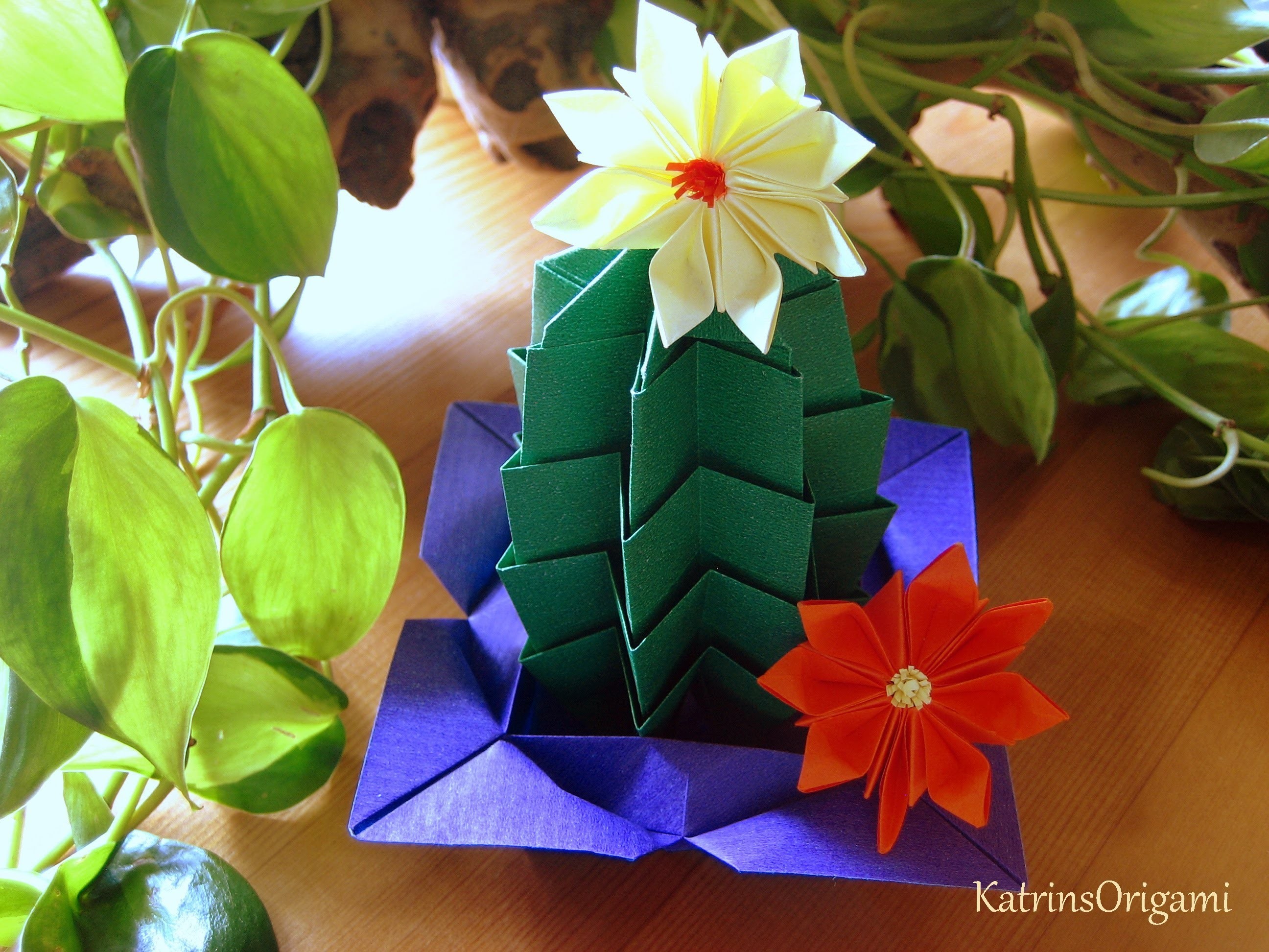 Origami ♥ Cactus ♥
