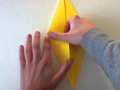 Origami Ente selber machen - Vogel basteln