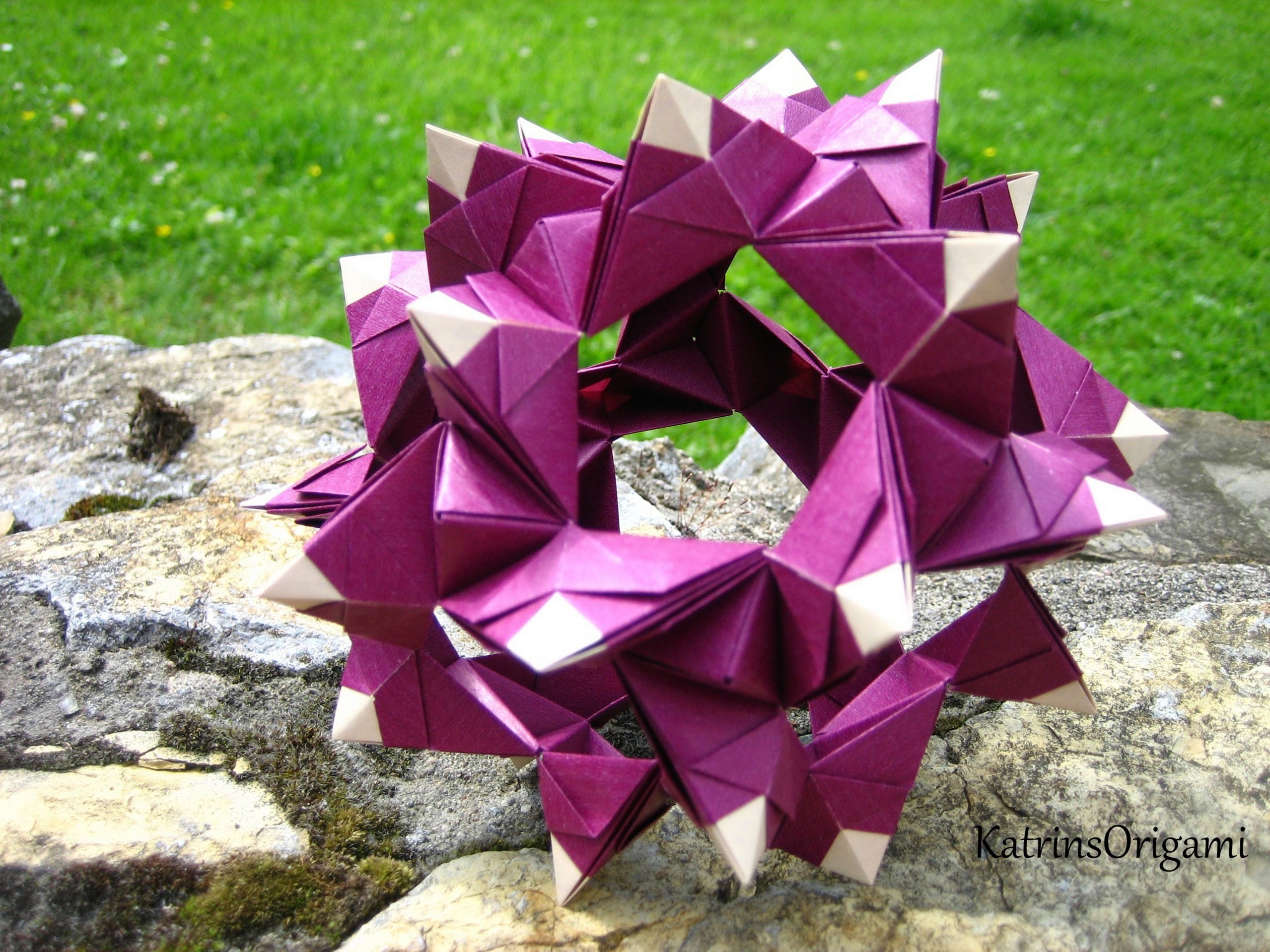 Origami ❉ Regatta ❉ Kusudama