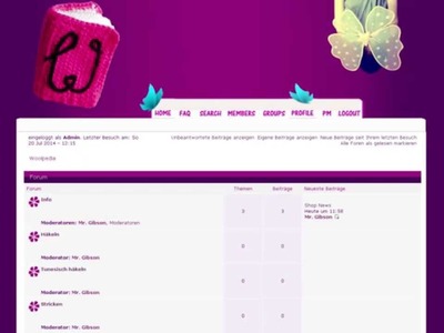 Woolpedia Forum Eröffnung