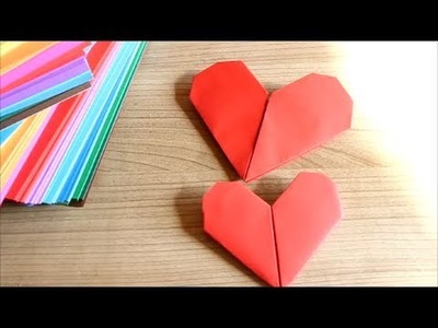 [DIY mit Mel]  Origami Herz falten