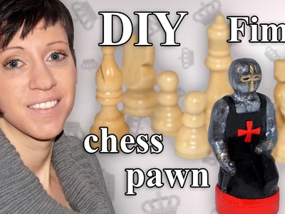 FIMO Bauer: Polymer Clay Chess Pawn - Tutorial [HD.DE] (EN-Sub)