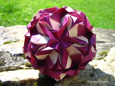 Origami ჱܓ Royal Rose ჱܓ Kusudama