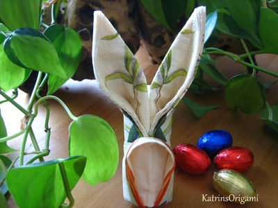 Origami ❀ Easter Bunny ❀ ( Napkin )