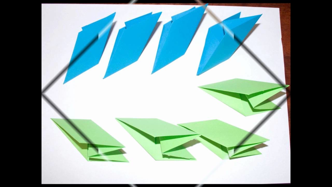 Origami für einsteiger Kranz