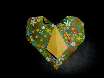Origami Krawatte im Herz: Tie with Hearth - Tutorial [HD]