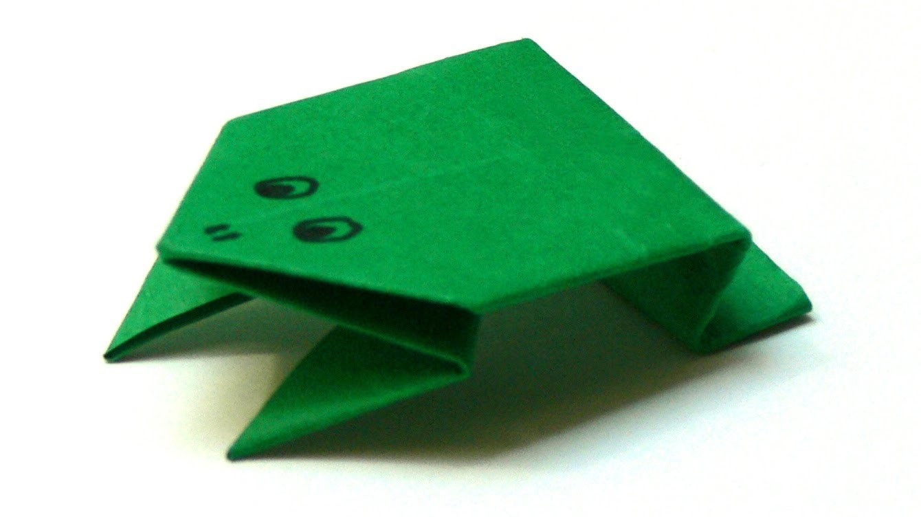 Origami Tiere falten - #02 Frosch (frog)