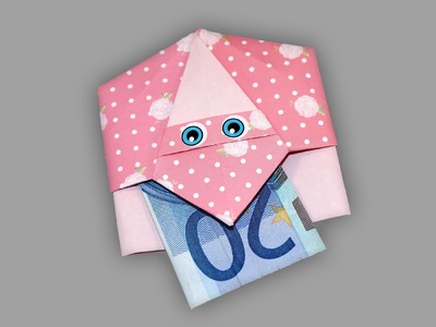 Origami Umschlag Nikolaus (Santa) - Faltanleitung (Live erklärt)
