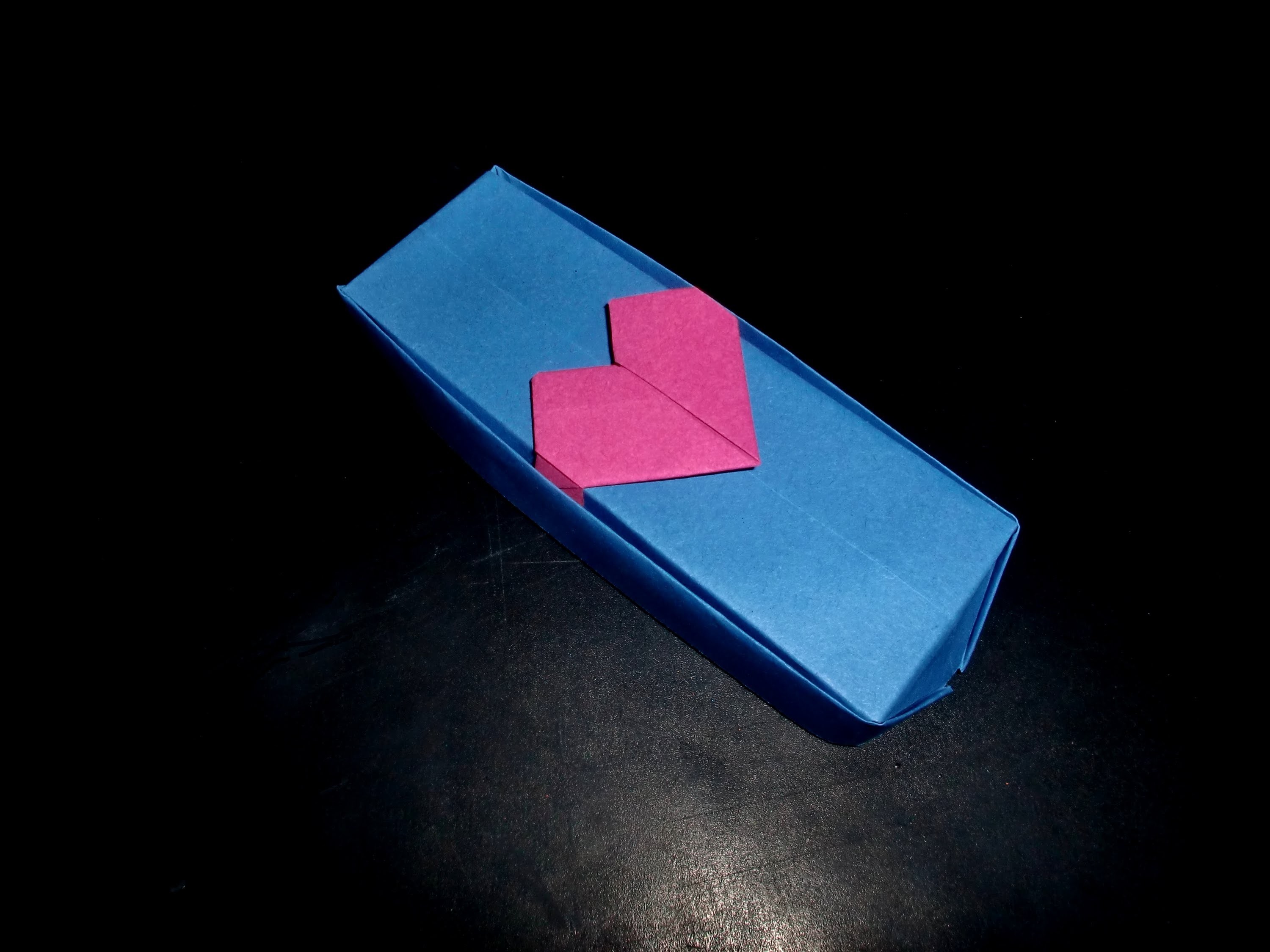 Origami Valentinsbox für Verliebte: Hearth-Box - Tutorial [HD.deutsch]