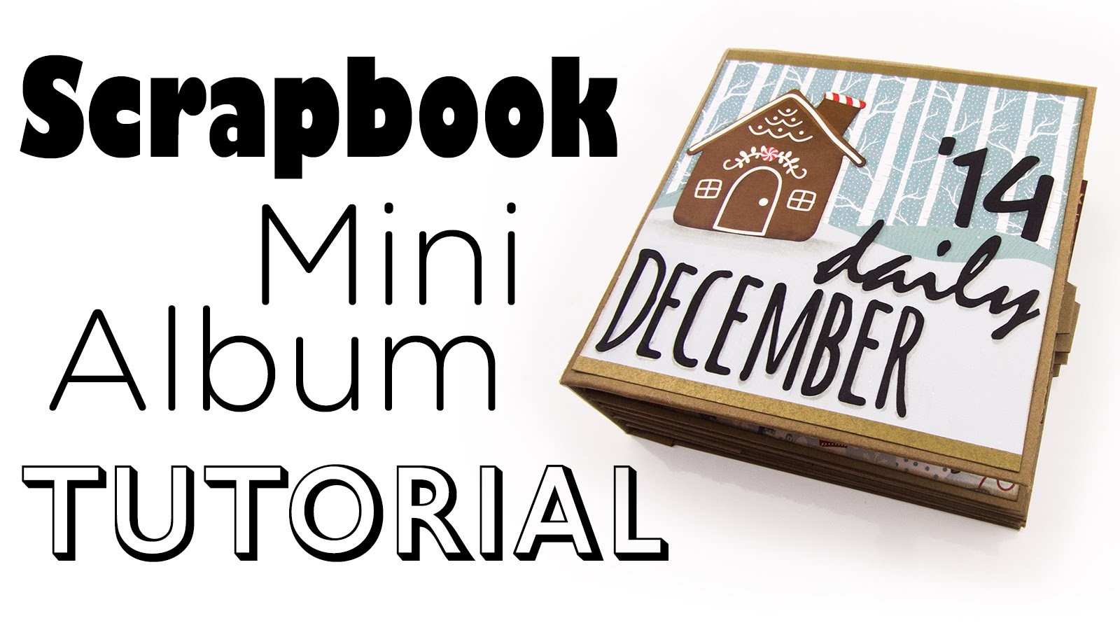 [Scrapbook Mini-Album Tutorial] December Daily Art Journal | DEUTSCH