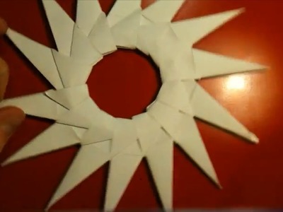 Anleitung: Modulares Origami - Stern falten