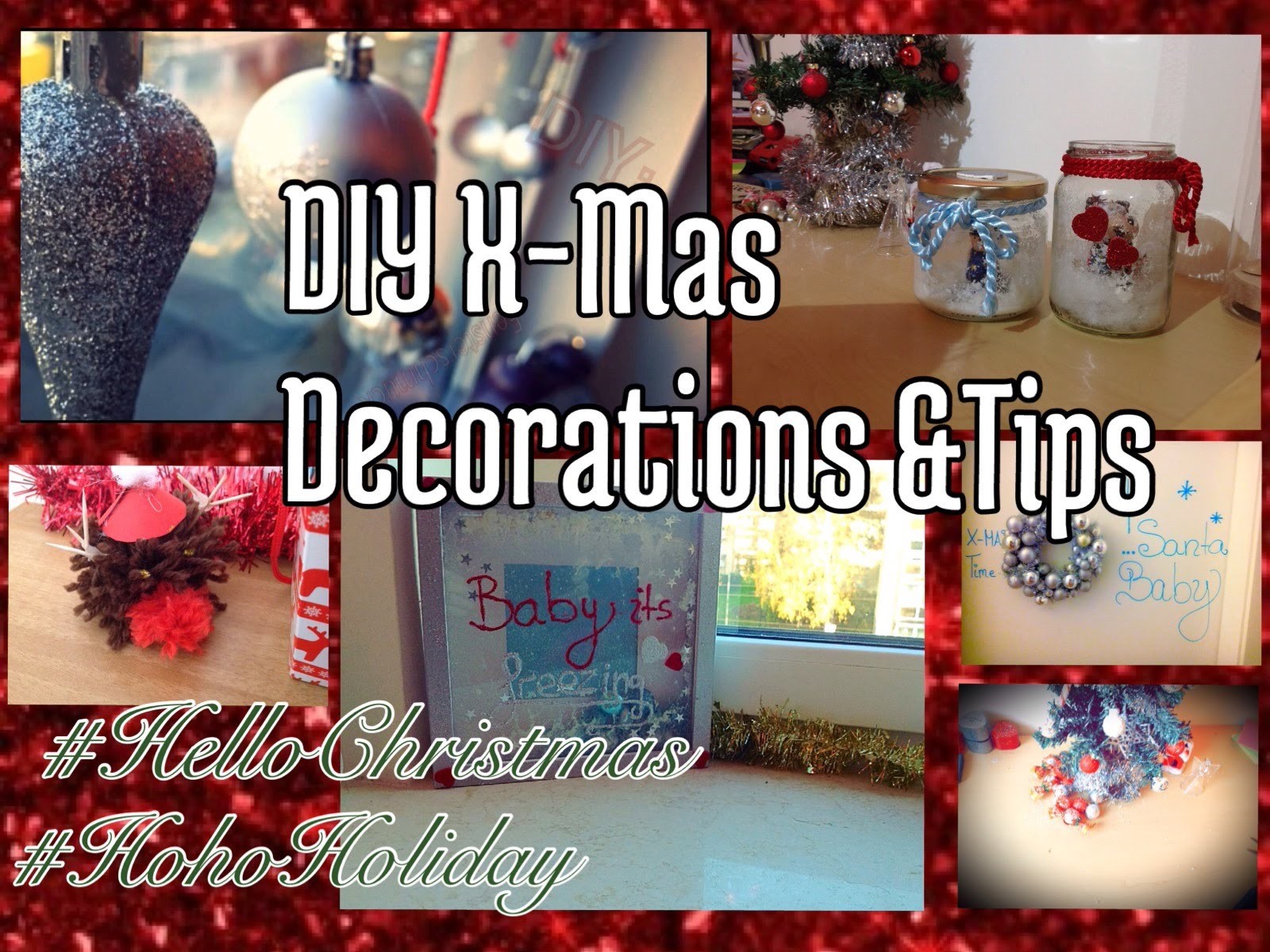 DIY Christmas Decorations & Tips ❄ ⛄