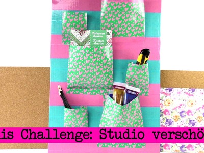 DIY Inspiration Challenge #13 Studio verschönern | Kathis Challenge | Tutorial Aufbewahrung