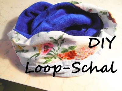 [DIY] Loop-Schal (Schlauchschal) selber nähen - [DIY Infinity Scarf.Loop Scarf]