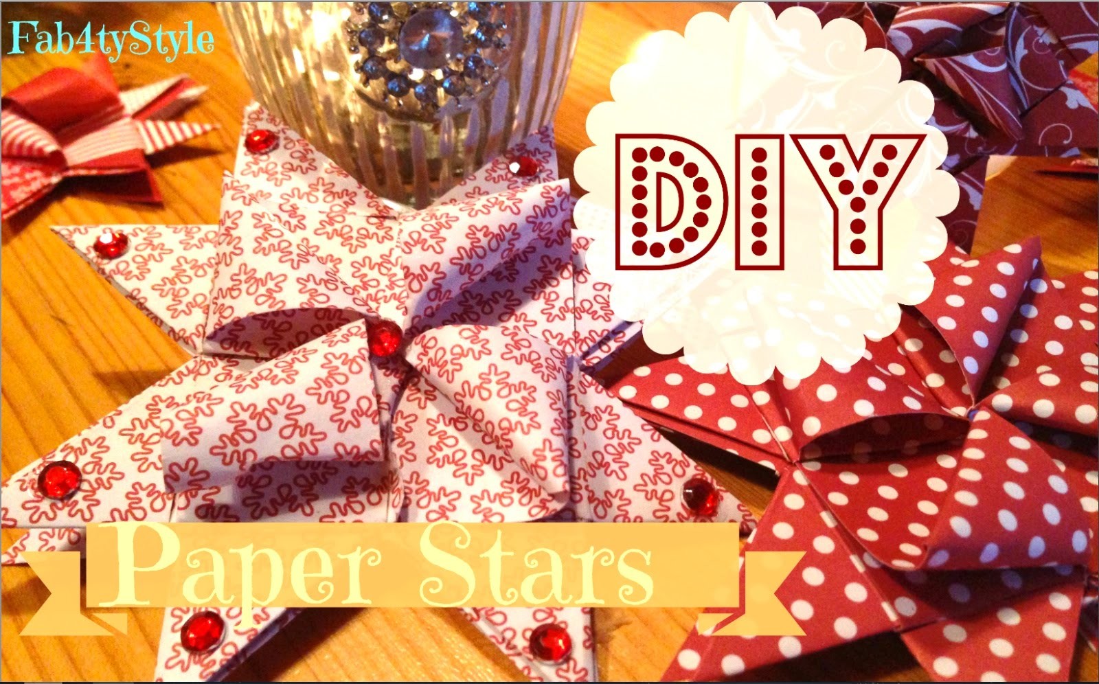☆ DIY Papiersterne ☆ Fröbel Sterne ☆ DIY Paper Stars ♥ Fab4tyStyle