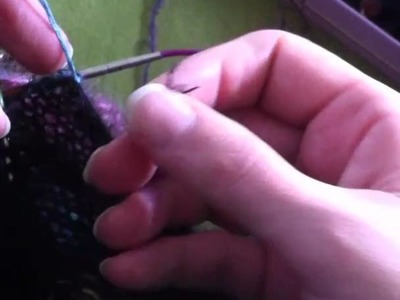 Garnwechsel bei der Klimt - Tunika