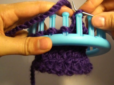 Knitting Loom (Strickring) - "Abstricken" - flexibler Abschluss (auch für Serenity   Loom)