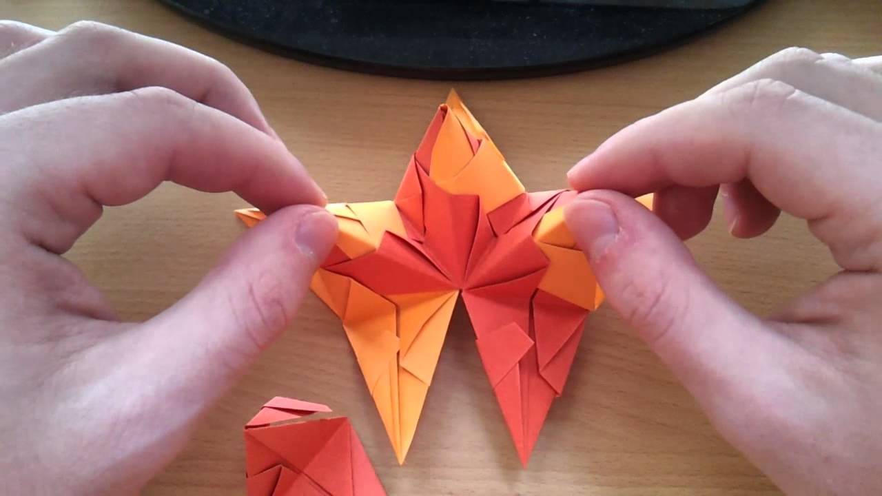 Let's Bastel #001 [Deutsch,HD] - Der Origami Brascetta Stern (Tutorial)