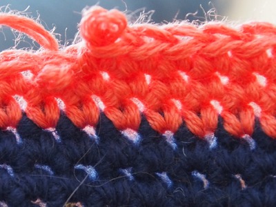 Look of simple crochet - feste Häkelmaschen - tutorial
