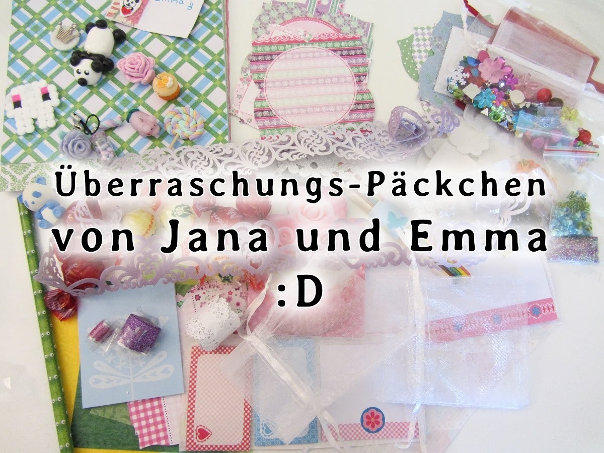 [VLOG] ♥ Überraschungs-Päckchen von Jana und Emma ♥