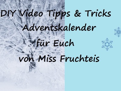 23. Türchen meines Video Tipps und Tricks DIY Adventskalender. Origami Umschlag